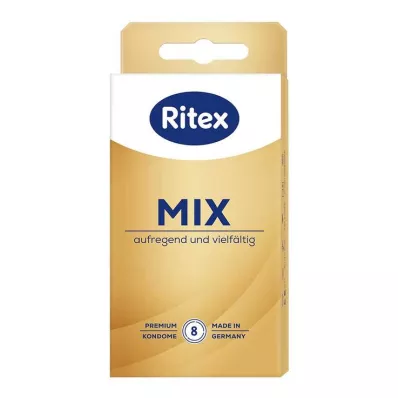 RITEX Bland kondomer, 8 stk