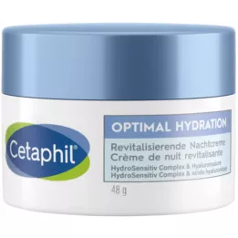 CETAPHIL Optimal Hydration revitaliserende natcreme, 48 g