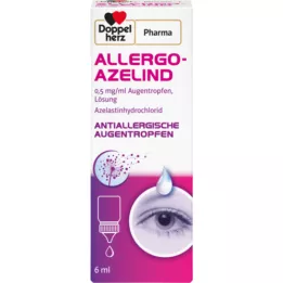 ALLERGO-AZELIND DoppelherzPha. 0,5 mg/ml øjendråber, 6 ml