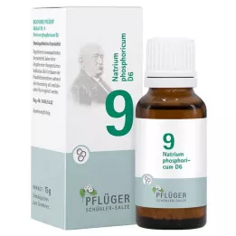 BIOCHEMIE Pflüger 9 Natrium phosphoricum D 6 kugler, 15 g