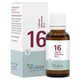BIOCHEMIE Pflüger 16 Lithium chloratum D 12 kugler, 15 g