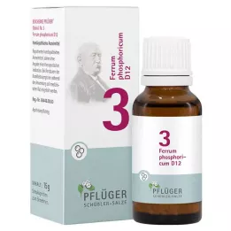 BIOCHEMIE Pflüger 3 Ferrum phosphoricum D 12 kugler, 15 g