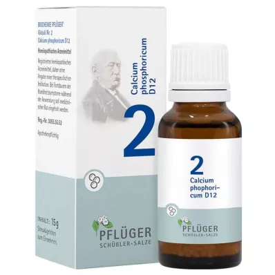 Biokemi Pflueger 2 Calcium phosphoricum D 12 Gl., 15 g