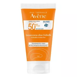 AVENE Solcreme SPF 50+ uden parfume, 50 ml