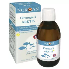 NORSAN Omega-3 Arctic med D3-vitamin flydende, 200 ml