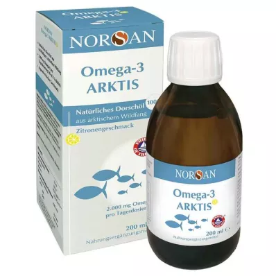Norsan Omega-3 Arctic med vitamin D3 væske, 200 ml Norsan Omega-3 Arctic med vitamin D3 væske, 200 ml