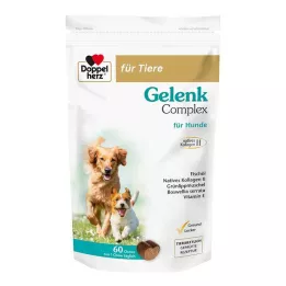 DOPPELHERZ til dyr Joint Complex Chews til hunde, 60 stk