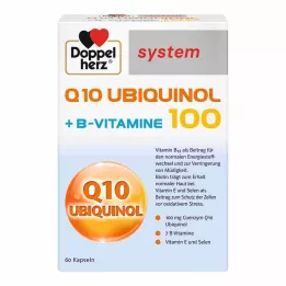 DOPPELHERZ Q10 Ubiquinol 100 systemkapsler, 60 kapsler