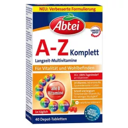 ABTEI A-Z Complete Tabletter, 40 stk