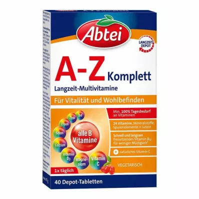 ABTEI A-Z Complete Tabletter, 40 stk