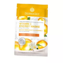 DERMASEL Energimaske med C-vitamin fra Det Døde Hav, 12 ml