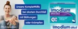 Instructions for use for Imodium akut duo - ved akut diarré med luft i maven, 6 stk - 1
