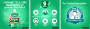 Instructions for use for LISTERINE Total Care Gum Protection Mundskyl, 600 ml - 1