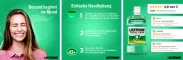 Instructions for use for LISTERINE Total Care Gum Protection Mundskyl, 600 ml - 2