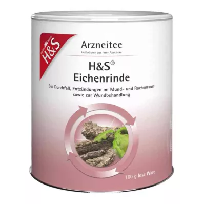 H&amp;S Te af egebark, 160 g