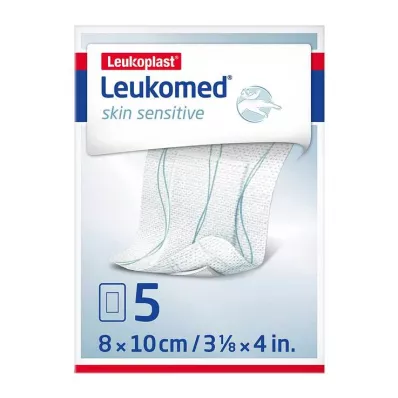 Leukomed® hudfølsom 8x10 cm, 5 stk