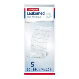 LEUKOMED hudfølsom steril 10x25 cm, 5 stk