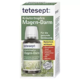 TETESEPT Urtedråber til mave-tarmkanalen, 50 ml