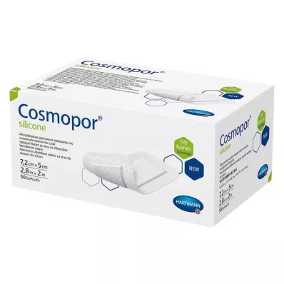 Cosmopor® silikone sårbandage 5x7,2 cm, 50 stk