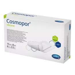 COSMOPOR silikone-sårbandage 8x15 cm, 5 stk