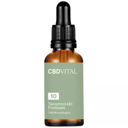 NATUREXTRAKT Premium 10% CBD olie, 30 ml