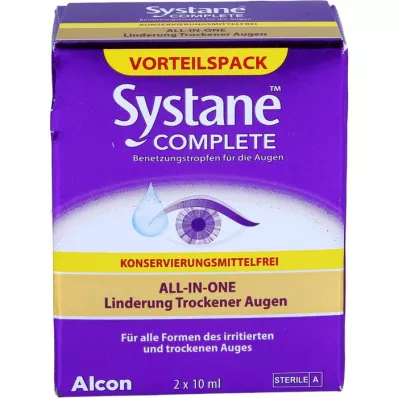 SYSTANE COMPLETE Wettingstr.f.d.Aug.o.Konserv., 2X10 ml