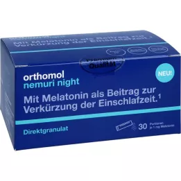 ORTHOMOL nemuri night direct granulat, 30 stk