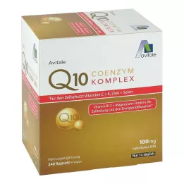 COENZYM Q10 100 mg kapsler+vitaminer+mineraler, 240 stk