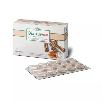 Diatruw Plus kanel ekstrakt kapsler, 60 stk Diatruw Plus kanel ekstrakt kapsler, 60 stk