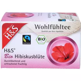 H&amp;S Økologisk filterpose med hibiscusblomster, 20X1,75 g