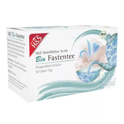 H&amp;S økologiske faste te filterposer, 20X1,5 g