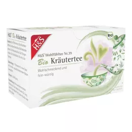 H&amp;S Økologisk urtete-filterpose, 20X1,5 g