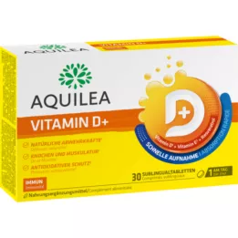 AQUILEA D-vitamin+-tabletter, 30 kapsler