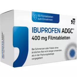 IBUPROFEN ADGC 400 mg filmovertrukne tabletter, 50 stk