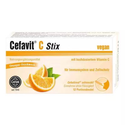 CEFAVIT C Stix, 12 stk CEFAVIT C Stix, 12 stk