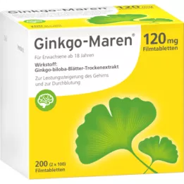 GINKGO-MAREN 120 mg filmovertrukne tabletter, 200 stk
