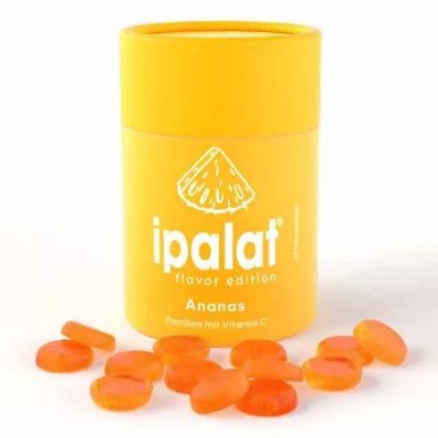 IPALAT Pastiller med smag af ananas, 40 stk