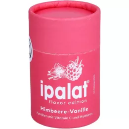 IPALAT Pastiller flavour edition hindbær-vanilje, 40 stk