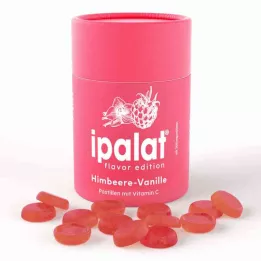 IPALAT Pastiller flavour edition hindbær-vanilje, 40 stk