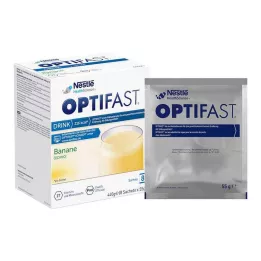 OPTIFAST Drik bananpulver, 8X55 g