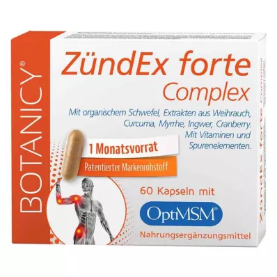 ZÜNDEX forte Complex med OptiMSM kapsler, 60 kapsler