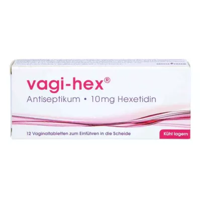 Vagi-Hex 10 mg skedetabletter, 12 stk
