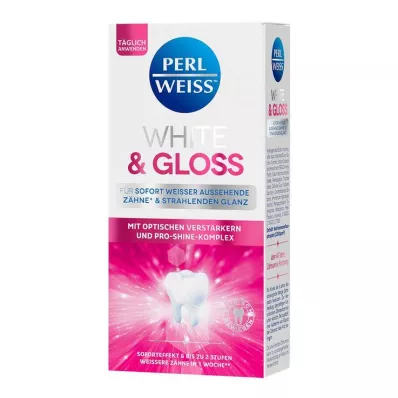 Perlehvid &amp; Gloss Tandpasta, 50 ml