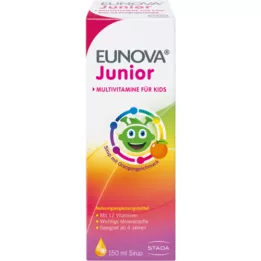 EUNOVA Junior sirup med appelsinsmag, 150 ml
