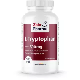 L-TRYPTOPHAN 500 mg kapsler, 180 stk