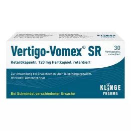 VERTIGO-VOMEX SR Kapsler med forlænget udløsning, 30 stk