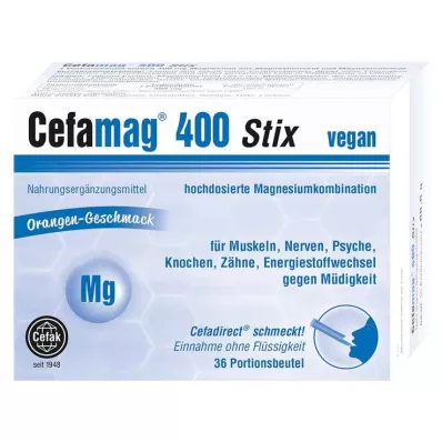 CEFAMAG 400 Stix, 36 stk