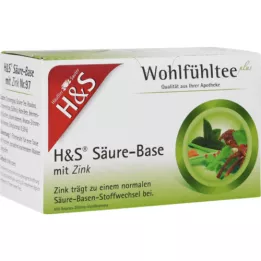 H&amp;S Syre-base med zinkfilterpose, 20X2,0 g