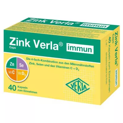 ZINK VERLA Immune Caps, 40 kapsler