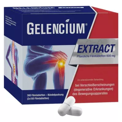 GELENCIUM EXTRACT urtefilmovertrukne tabletter, 2X150 stk